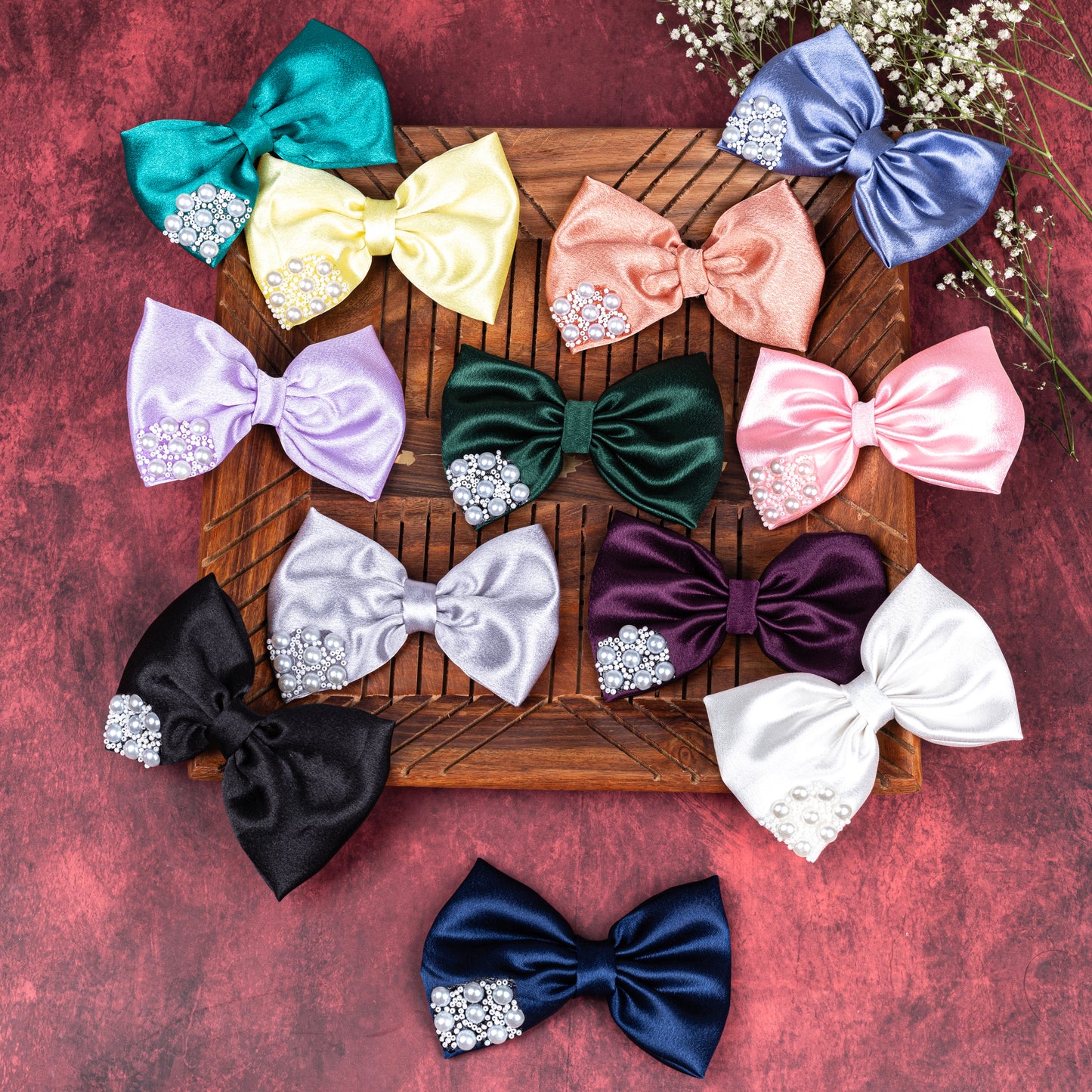 Hair Bow Set of 10