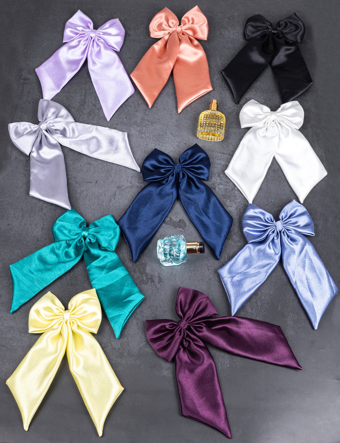 Black Duck - Long Pigtail Bow