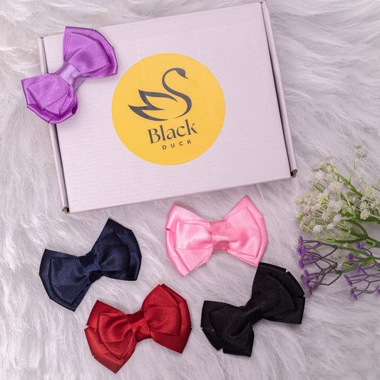 Alligator Hair Bow 5 Multicolour