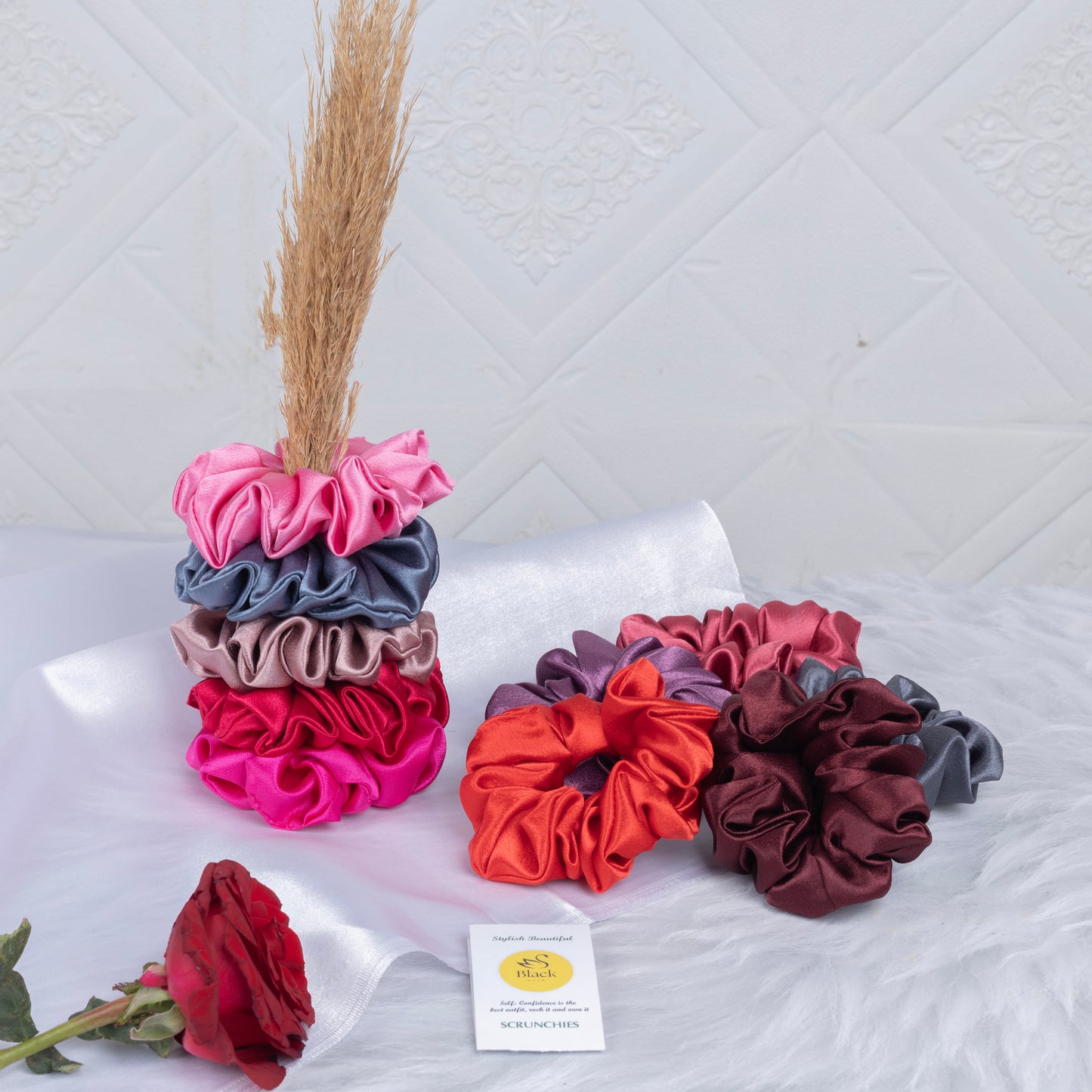Black Duck 10 Multiple Design Scrunchies
