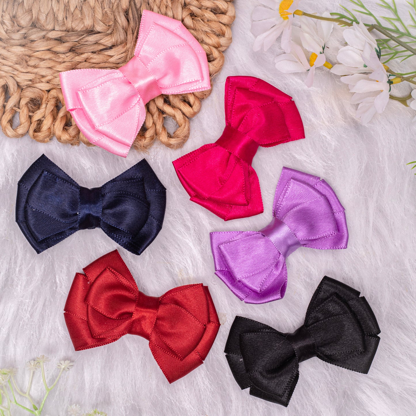 Alligator Hair Bow 5 Multicolour
